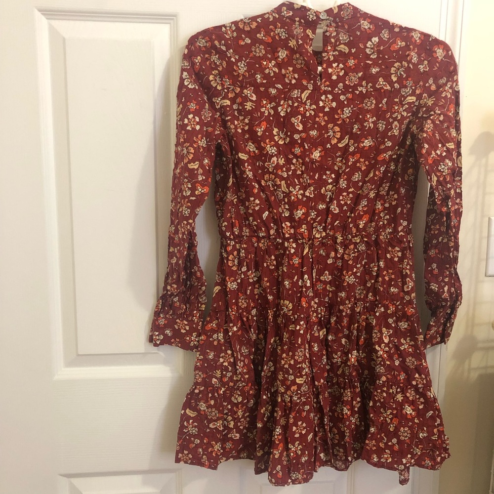 Zara floral dress